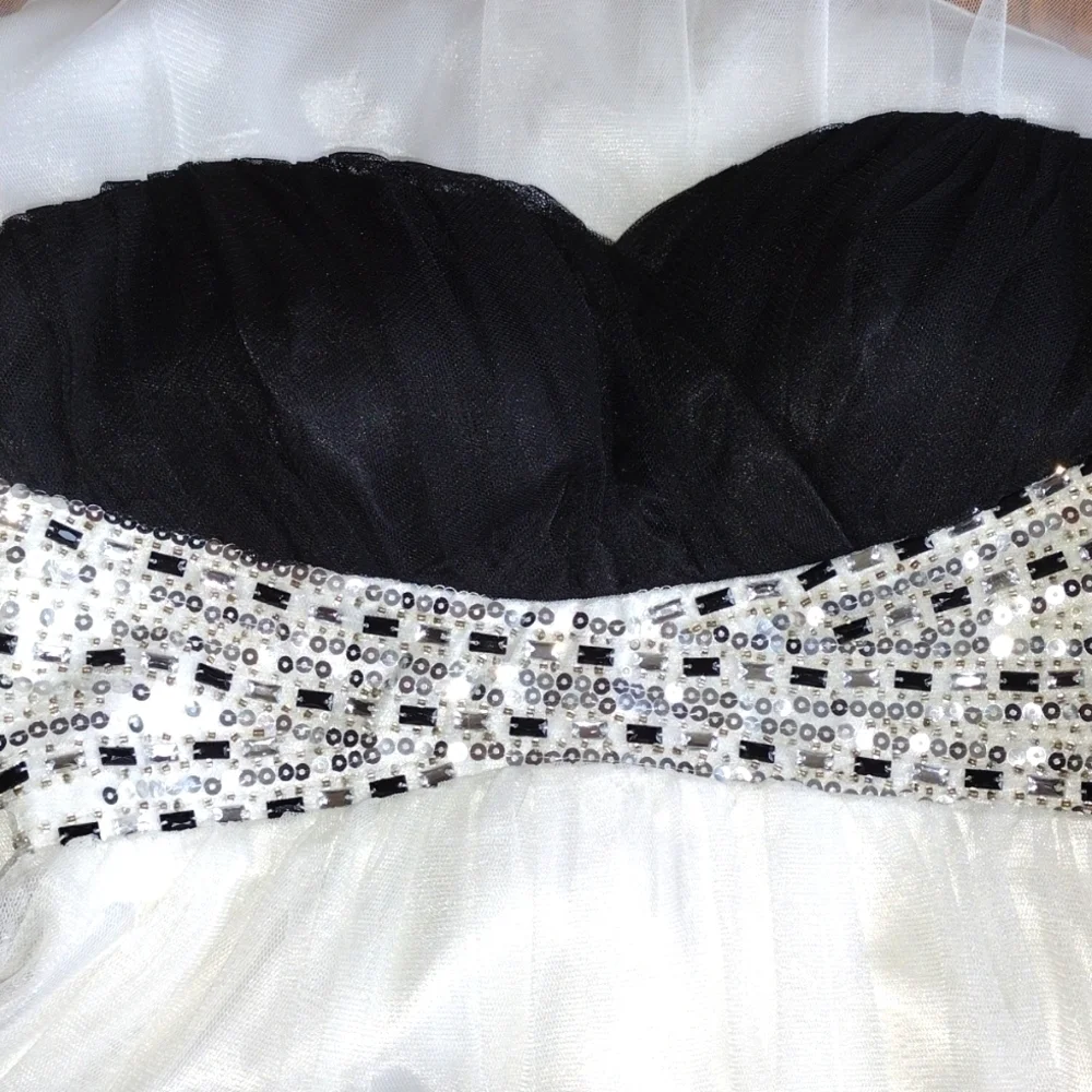 B. Darlin 5/6 Strapless Prom Dress - Picture 8 of 8